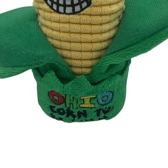 Ohio Corny Cob Corn To Be Wild Plush Souvenir Stuffed Toy SOUVIES 7" - Picture 3 of 6